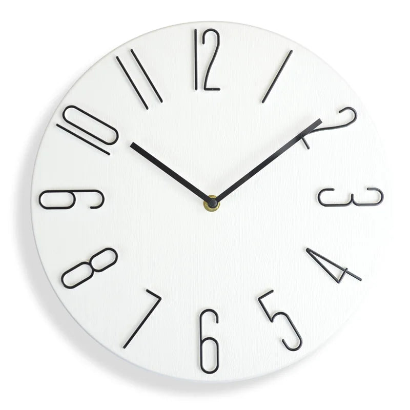 Horloge Murale Blanche