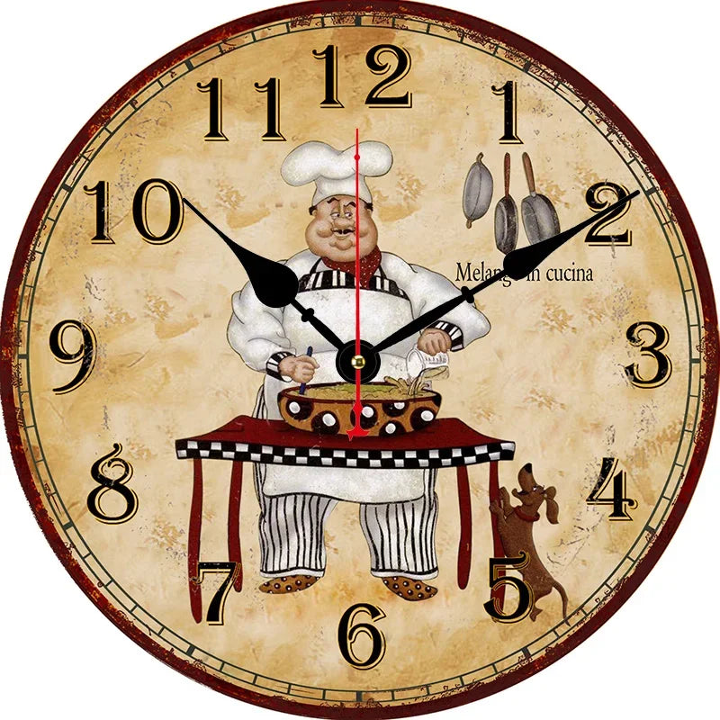 Horloges Murale Cuisine | Vintage