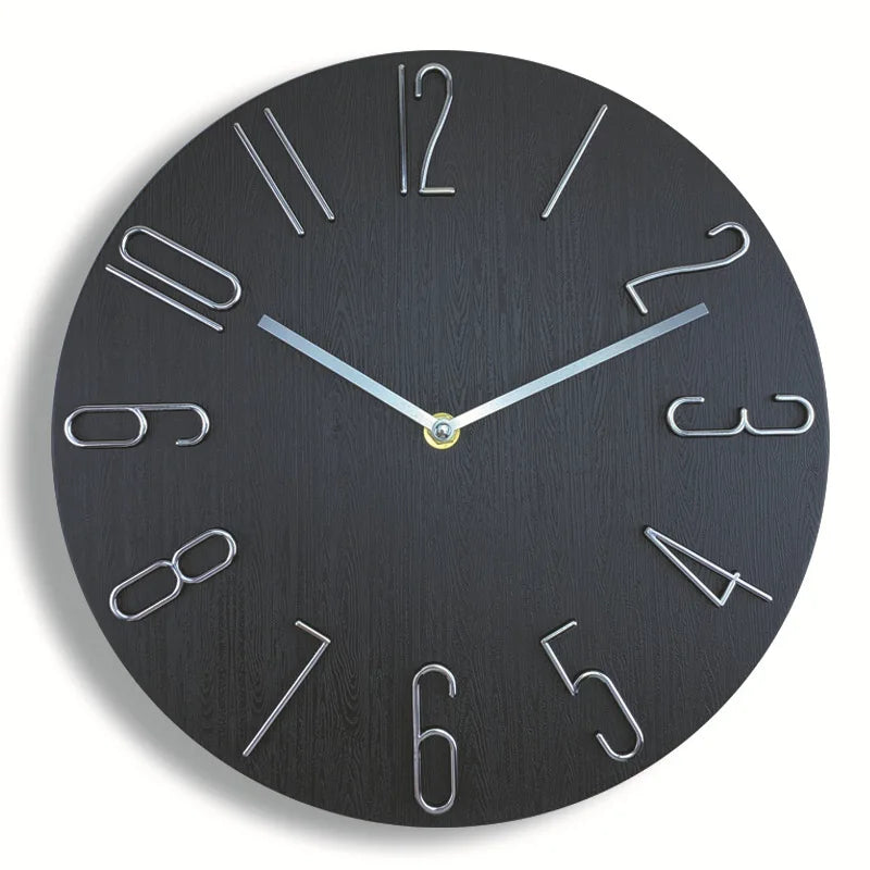 Horloge Murale Noir