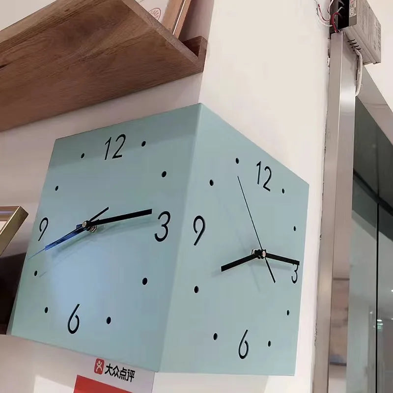 Horloge Murale Design | Angle 2 face
