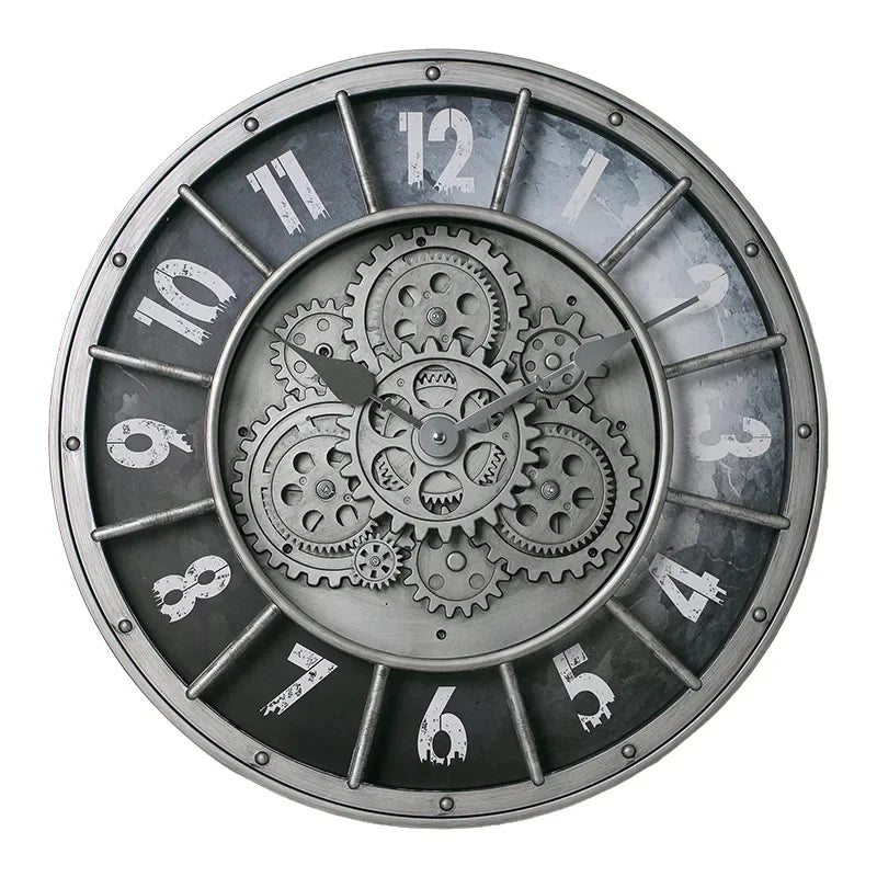 Horloge murale Industrielle | Pignon