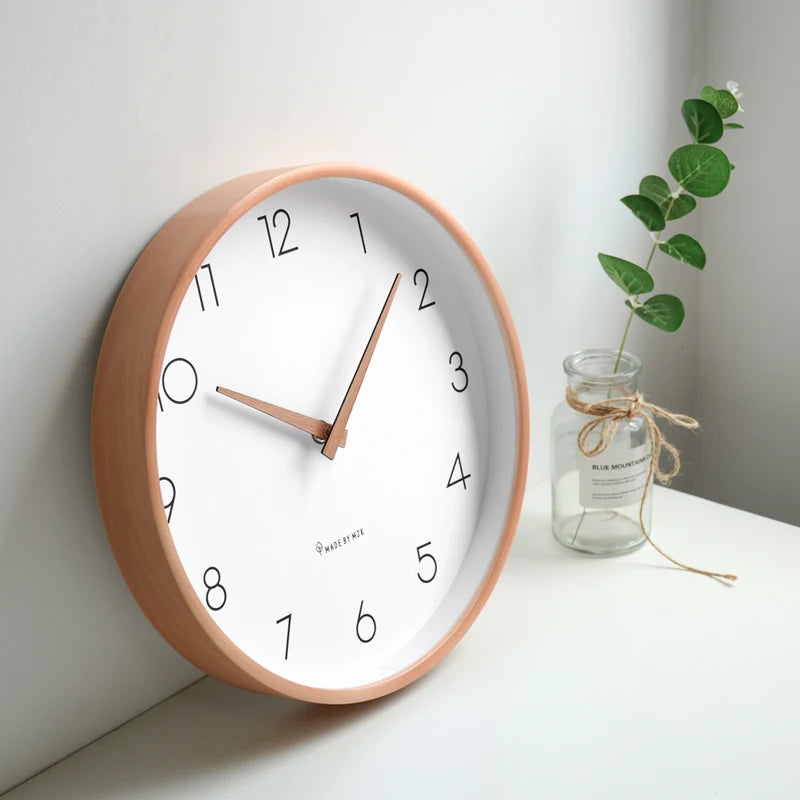 Horloge Murale Bois | Scandinave Sobre