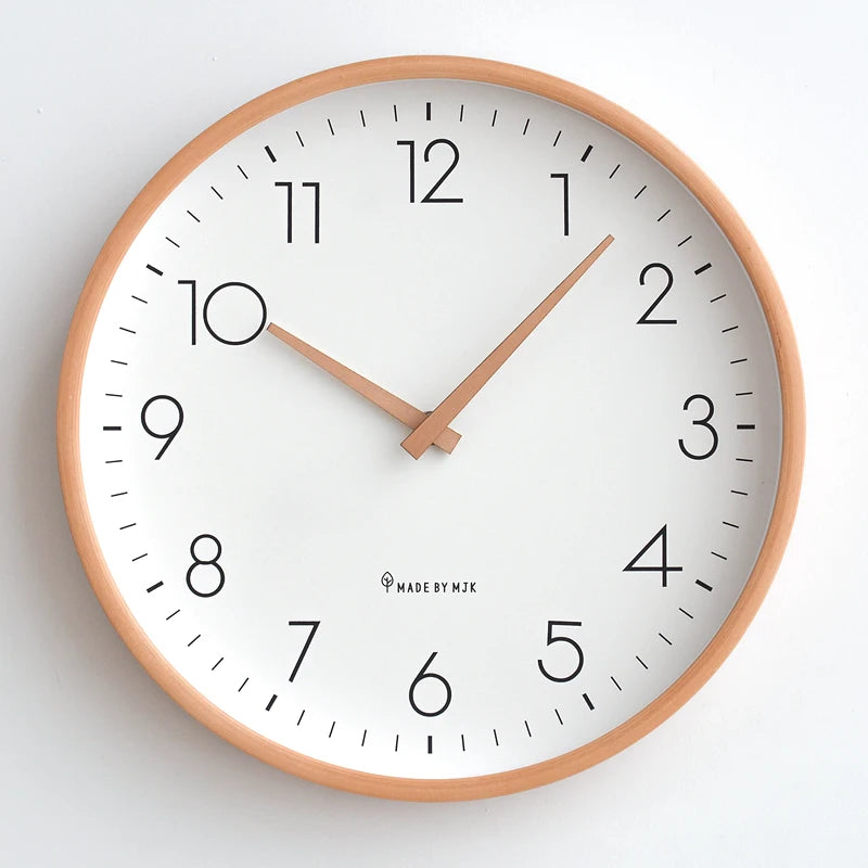 Horloge Murale Bois | Scandinave Sobre