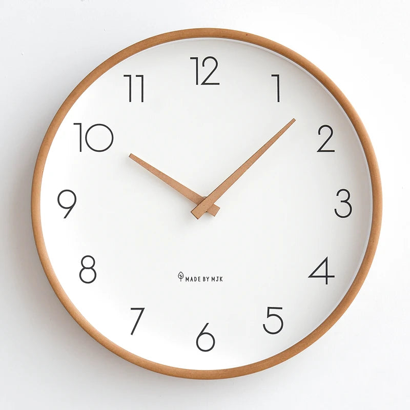 Horloge Murale Bois | Scandinave Sobre