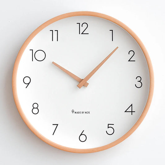 Horloge Murale Bois | Scandinave Sobre