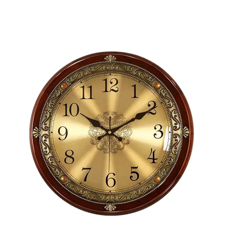 Horloge Murale Vintage | Dorée