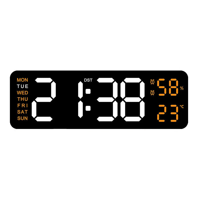 Horloge Numérique LED | Miroir