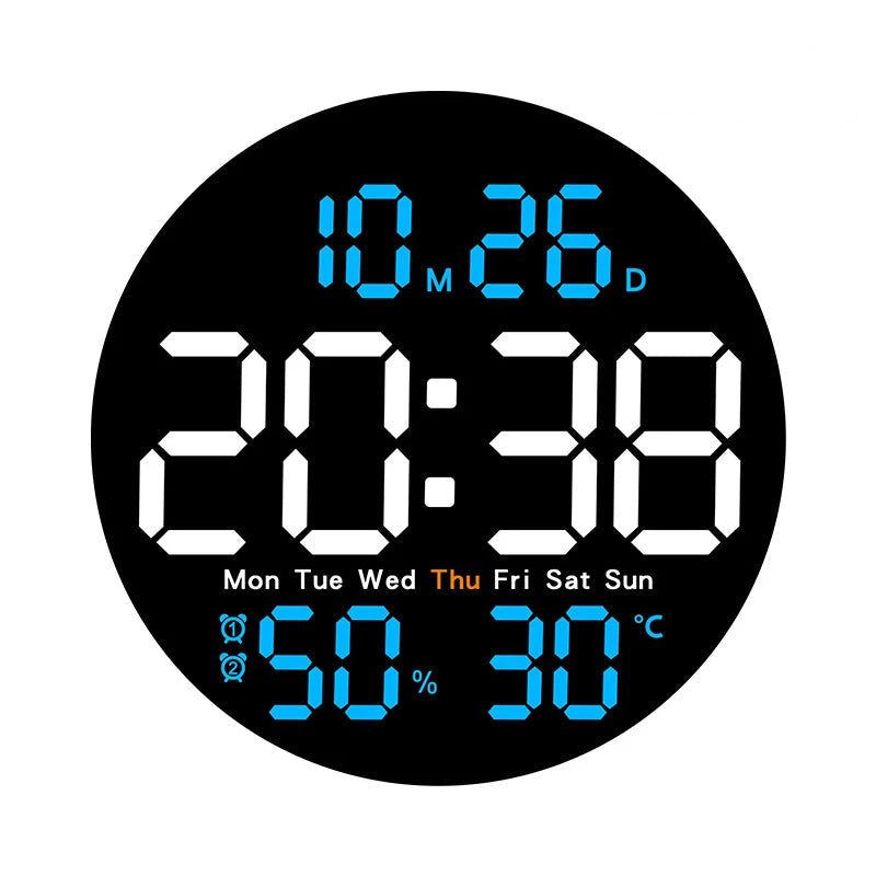 Horloge numérique murale | Circulaire