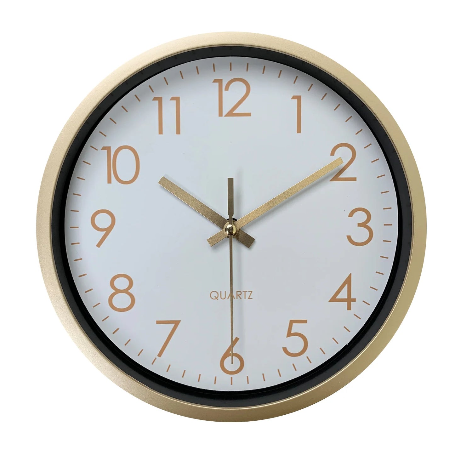 Horloge Murale Dorée | Minimaliste