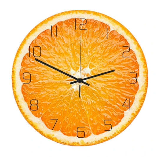 Horloge Murale Originale | Orange