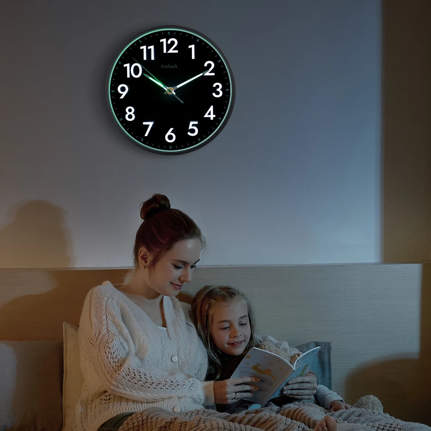 Horloge Murale Led | Lumineuse