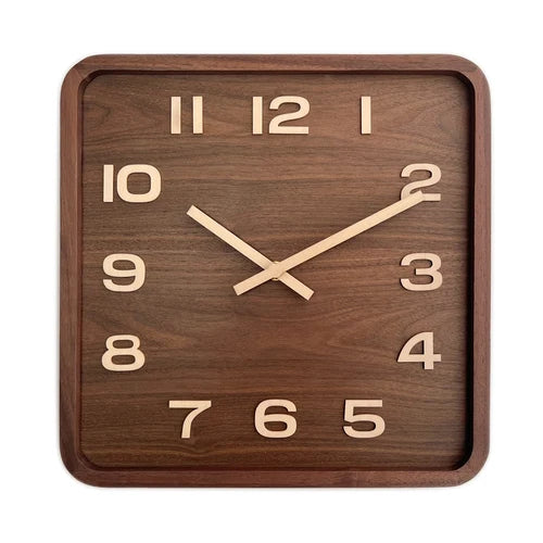 Horloge Murale Bois | Bois scandinave