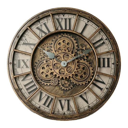 Horloge Murale Industrielle | Vintage