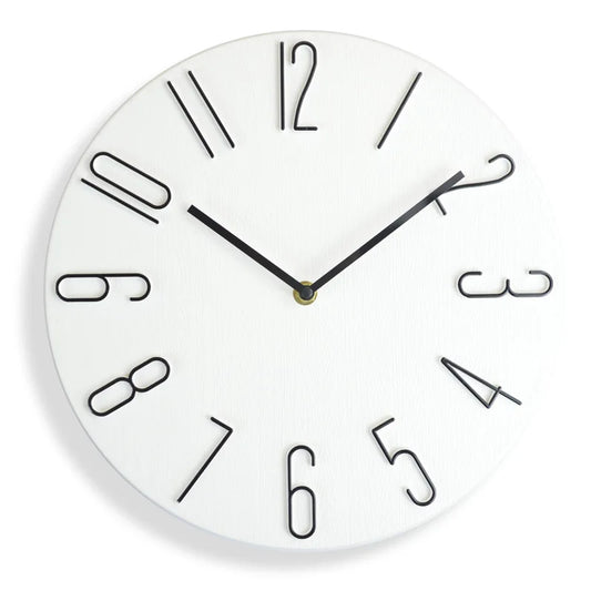 Horloge Murale Blanche
