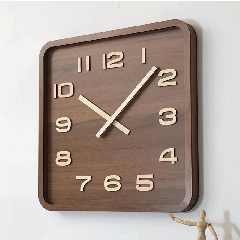 Horloge Murale Bois | Bois scandinave