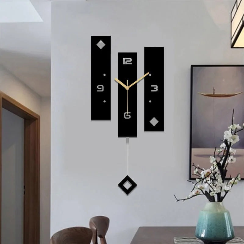 Horloge Murale Design | Verticale