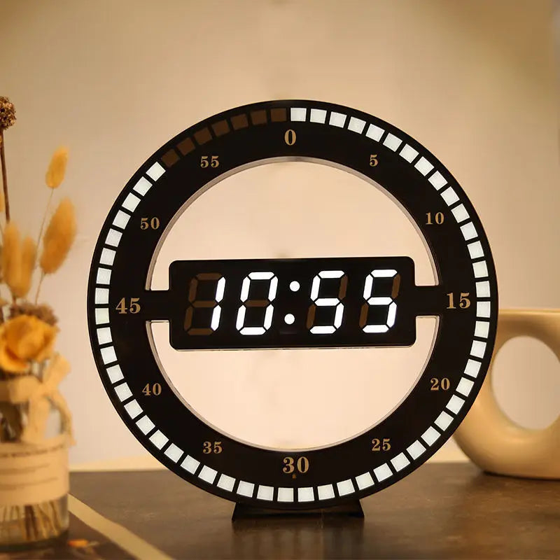 Horloge Numérique Salon | Anneau