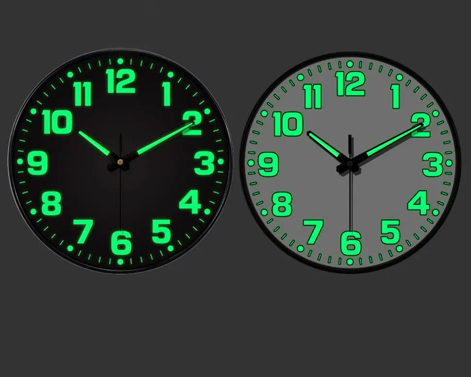 Horloge Murale Originale | Phosphorescente