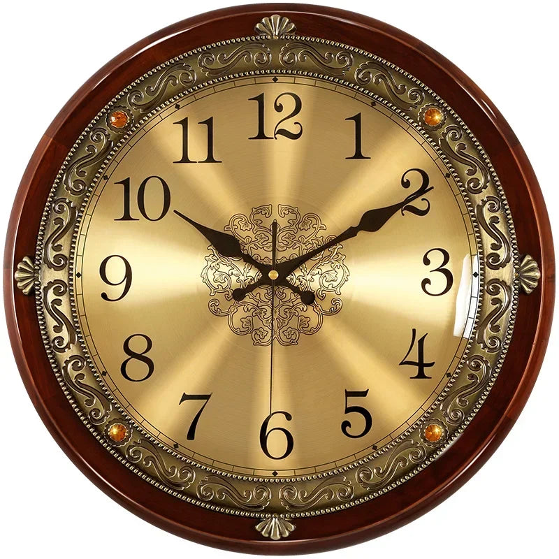 Horloge Murale Vintage | Dorée