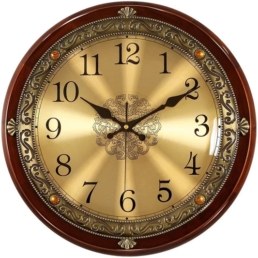 Horloge Murale Vintage | Dorée