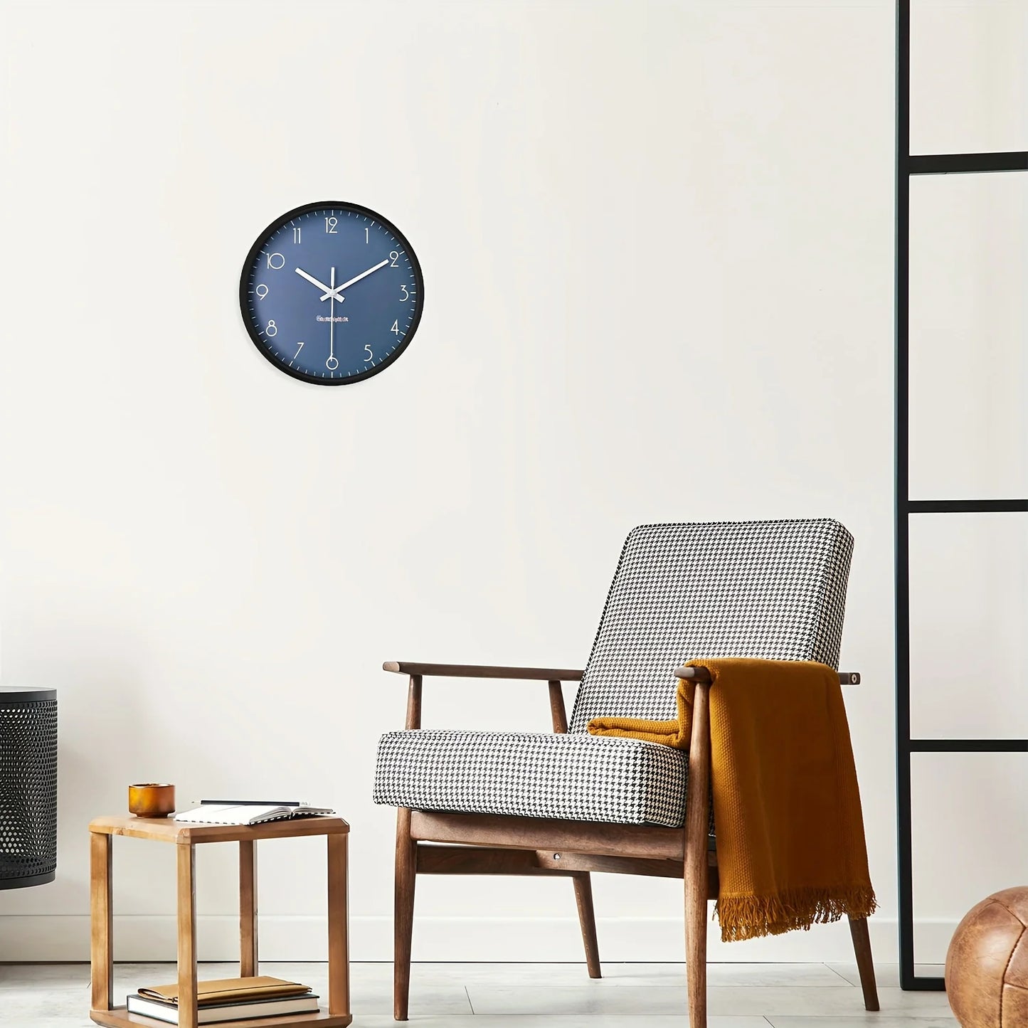 Horloge Murale Bleu | Mat
