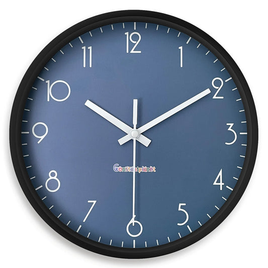 Horloge Murale Bleu | Mat
