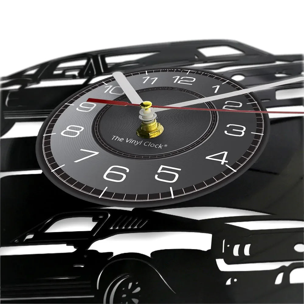 Horloge Voiture | Vinyle Mustang