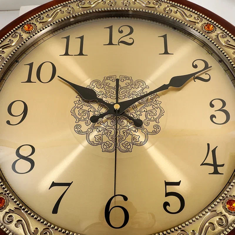 Horloge Murale Vintage | Dorée
