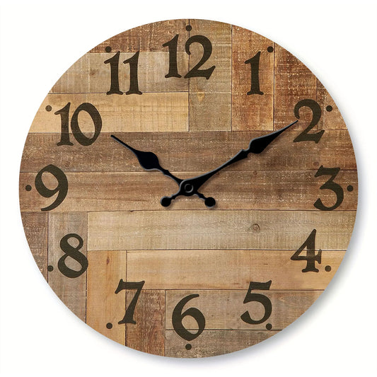 Horloge Murale Bois | Rustique