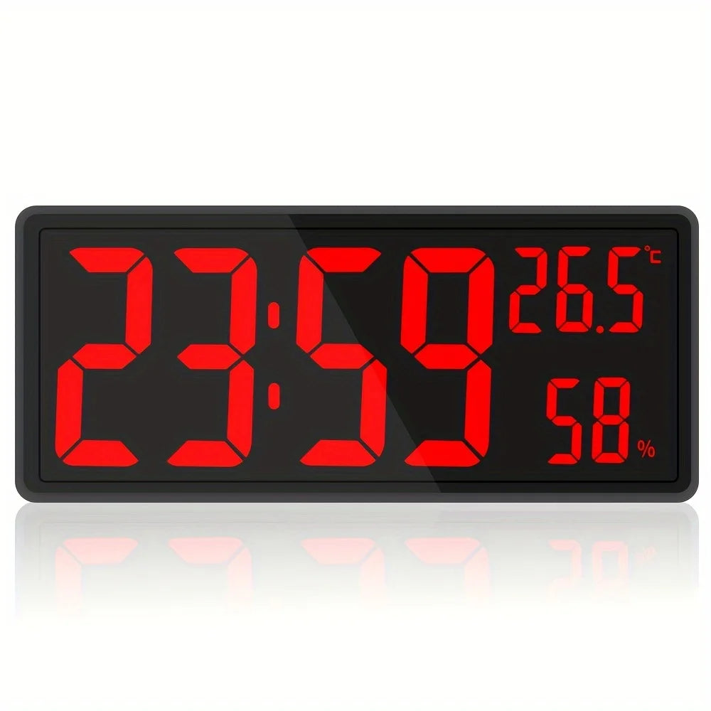Horloge Numérique LED | Haute Visibilité