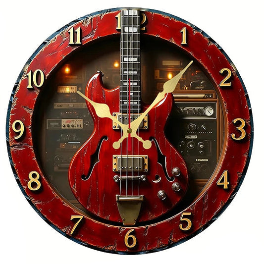Horloge Murale Décorative | Guitare