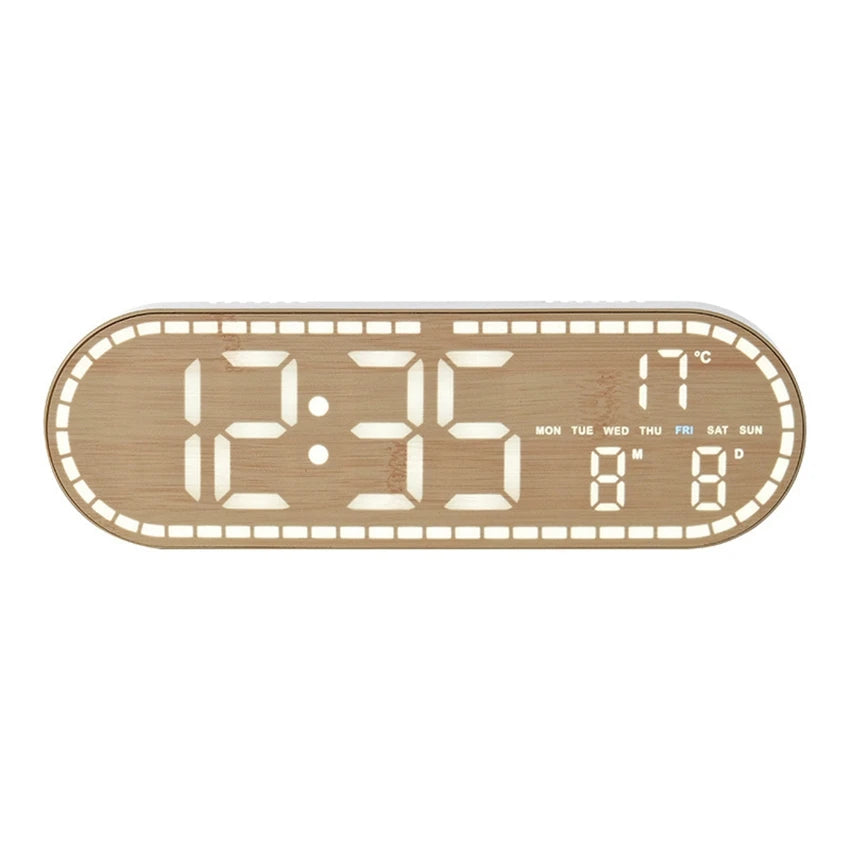 Horloge Numérique LED | Grand Affichage Digital