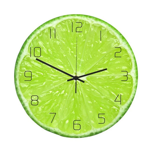 Horloge Murale Originale | Citron Vert