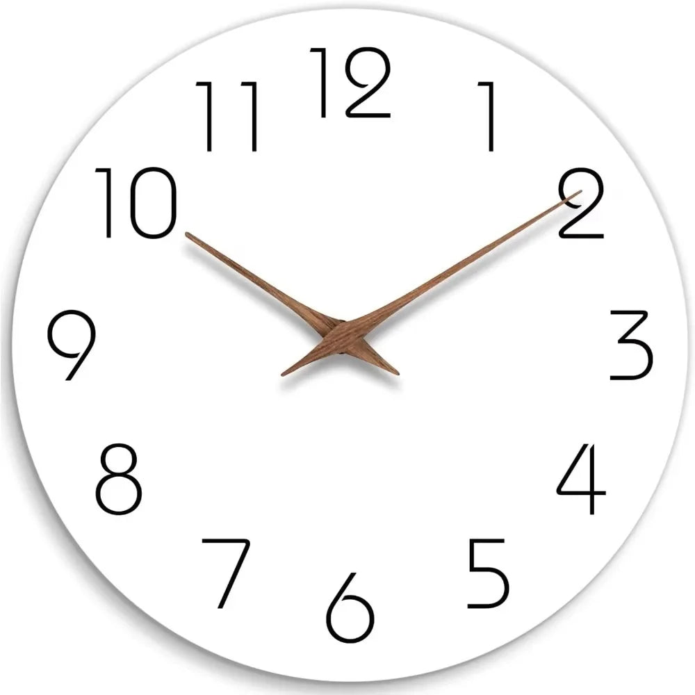 Horloge Murale Scandinave | Blanche