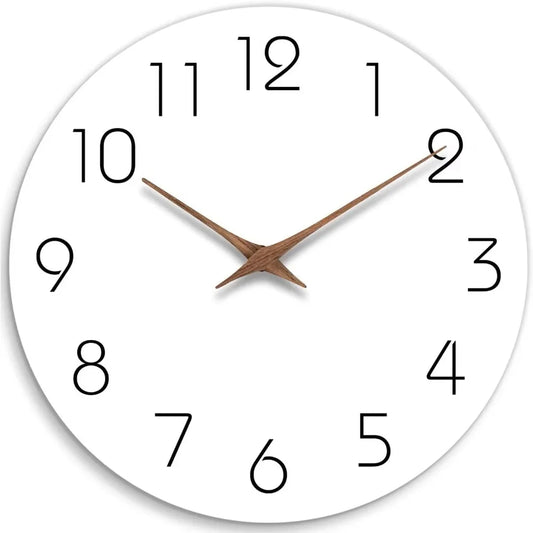 Horloge Murale Scandinave | Blanche