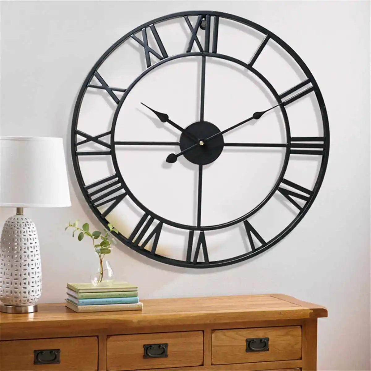 Horloge Murale en Métal
