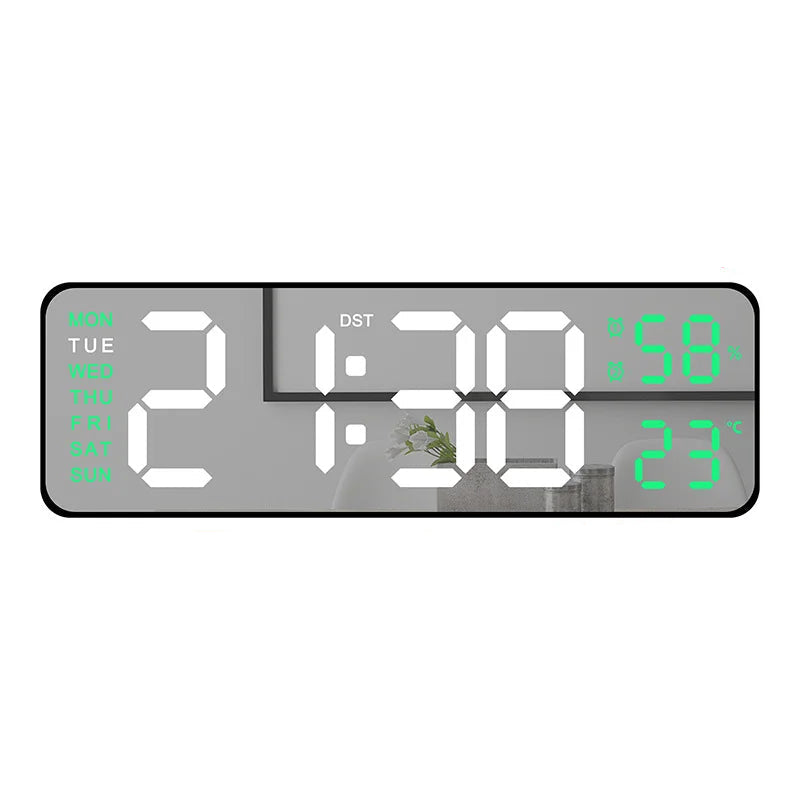 Horloge Numérique LED | Miroir