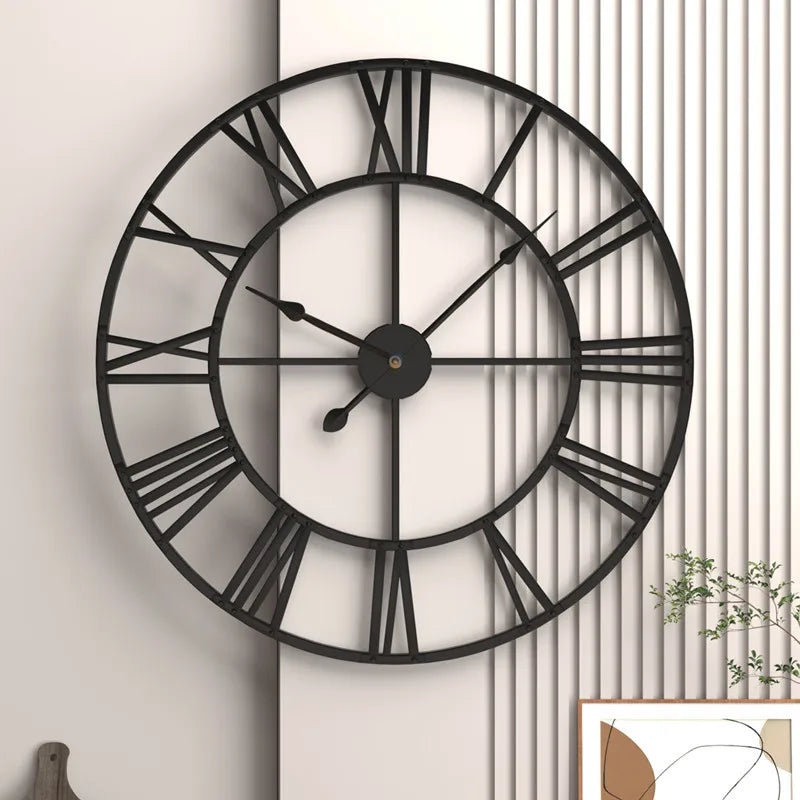 Horloge Murale en Métal