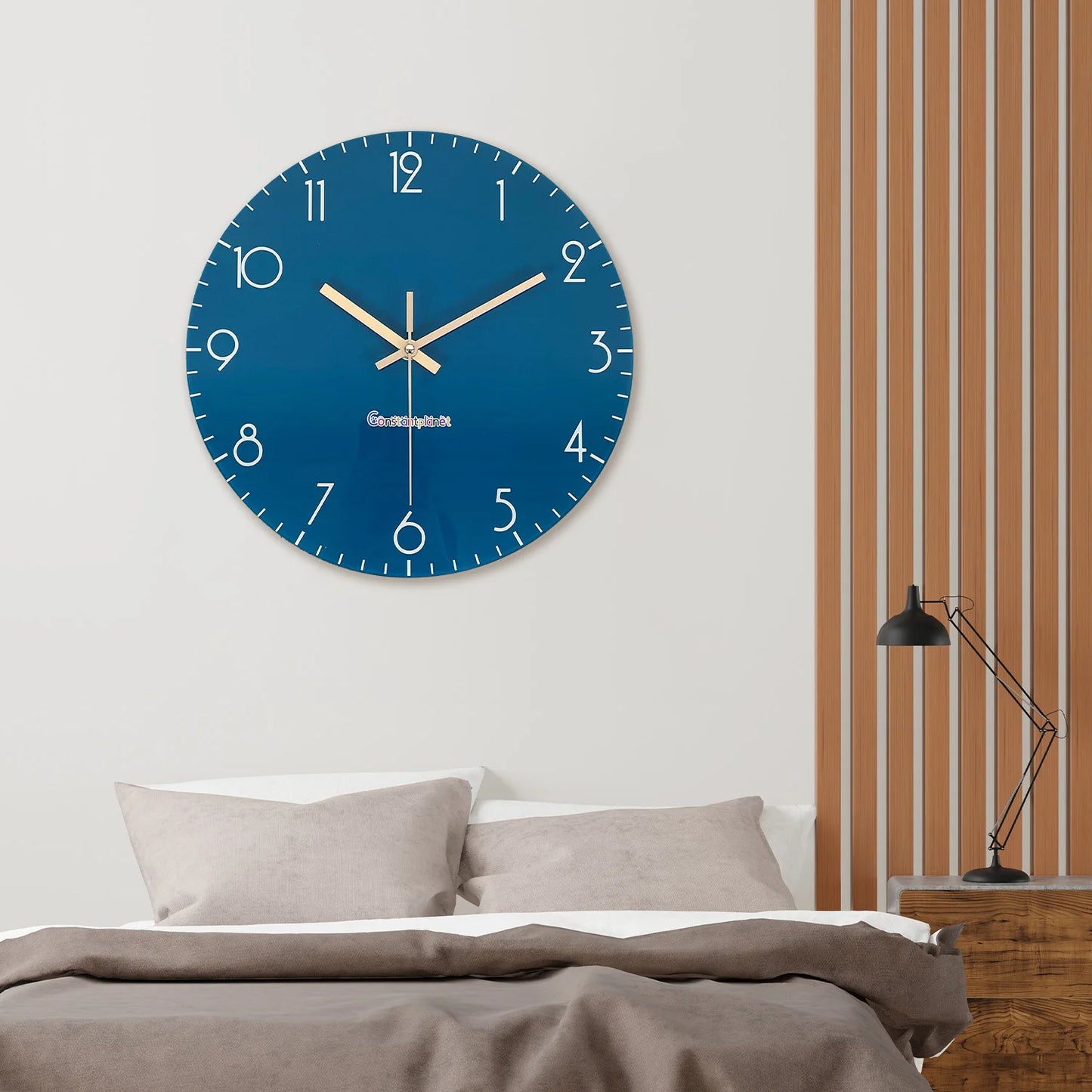 Horloge Murale Bleu | Profond