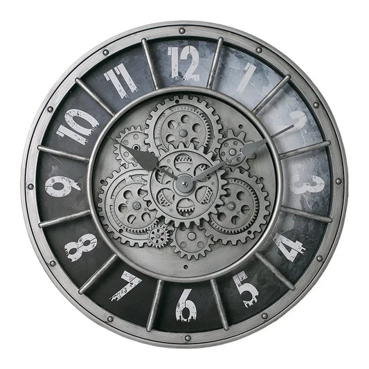 Horloge murale Industrielle | Pignon
