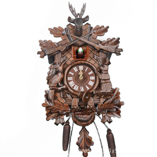 Horloge Coucou Bois | Cerf & Faune