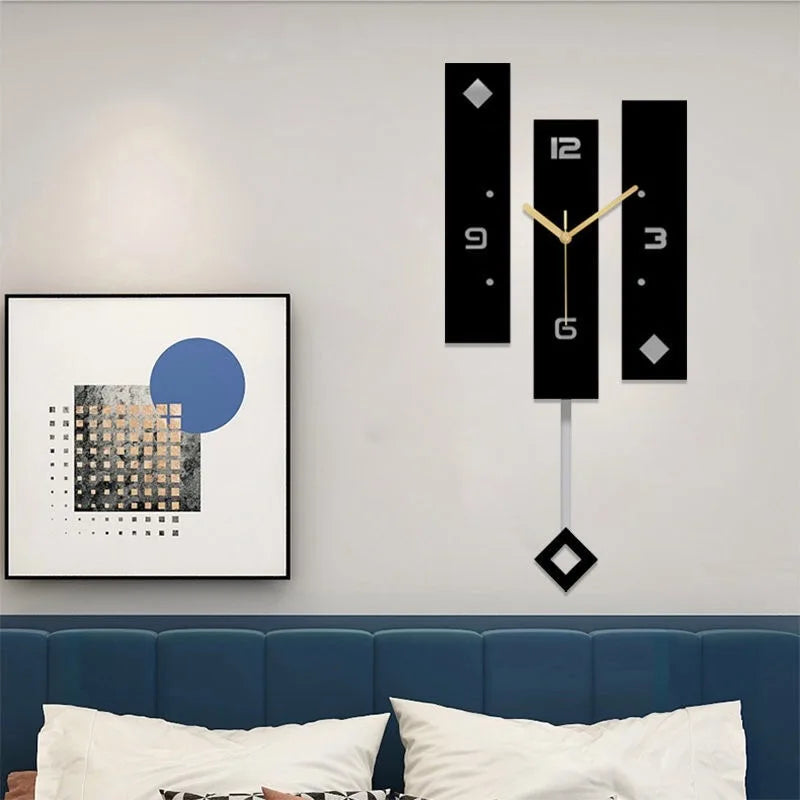 Horloge Murale Design | Verticale